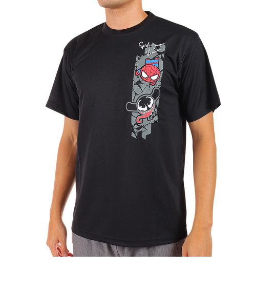 マーベル（MARVEL）スパイダーマン&ヴェノム UVカット 半袖Tシャツ DS0222003 冷感 速乾