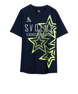 スボルメ（SVOLME）サッカー フットサルウェア ジュニア ジュニア スターロゴTRトップ SDG 半袖Tシャツ 1221-95900BK