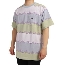 オベイ（OBEY）RECEPTOR JACQUARD ポケット付きTシャツ 131080326OPL22U