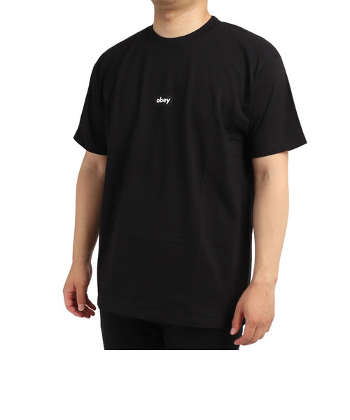 オベイ（OBEY）BLACK BAR 半袖Tシャツ 165262615BLK22U