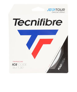 テクニファイバー（Technifibre）硬式テニスストリング ICE CODE 1.30 TFSG402-WHT-130