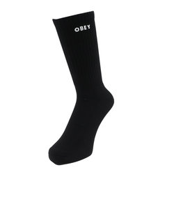 オベイ（OBEY）BOLD SOCKS 100260144BLK22U