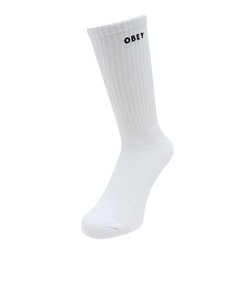 オベイ（OBEY）BOLD SOCKS 100260144WHT22U