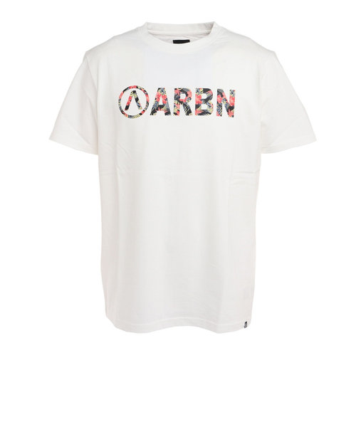 エアボーン（ARBN）ボタニカル半袖Tシャツ 017SS-WHT