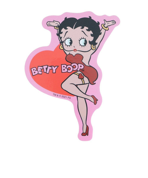 ベティー ブープ（BettyBoop）ベティー ブープ キャラクターステッカー ハート BT1006
