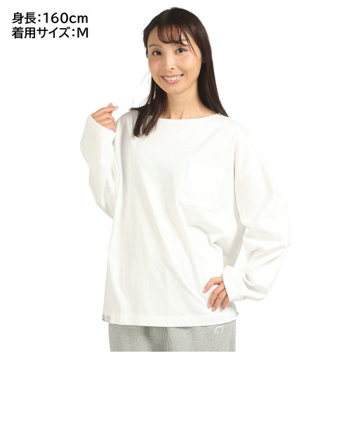 ニューバランス（new balance）長袖Tシャツ レディース 白 900 ボート