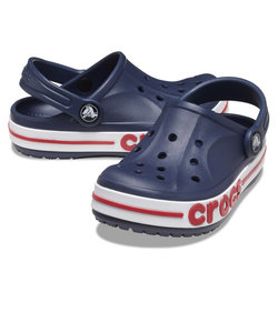 クロックス（crocs）ジュニアサンダル バヤバンド クロッグ ネイビー 207019-410-2022 スポーツ シャワサン レジャー プール サボサンダル