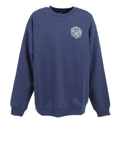 ハーレー（HURLEY）トレーナー ネイビー HRLY BOLT SWEAT CREW MFL2200003-ANVY