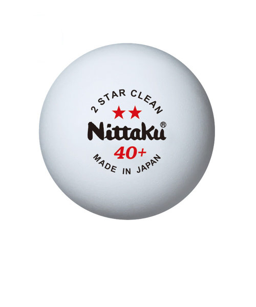 ニッタク（Nittaku）卓球ボール 2スター クリーン 3個入 40ミリ NB 