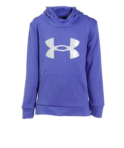 アンダーアーマー（UNDER ARMOUR）スウェットパーカー アーマー フリース GLITTER フーディー ガールズ 女の子 1373136 184