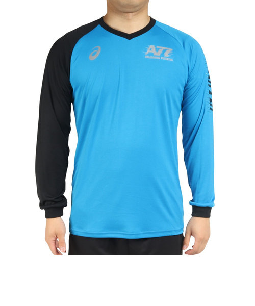 アシックス（ASICS）バレーボールウェア A77 長袖Tシャツ 2031E131.401