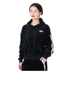 ロキシー（ROXY）UVカット ベロア パーカーgOgIRL HOODIE 22FWRPO224529BLK