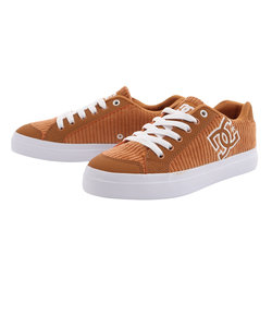 ディーシーシューズ（DC SHOES）レディース スニーカー チェルシー プラス TX SE CHELSEA PLUS TX SE 22FW キャメル DW2…