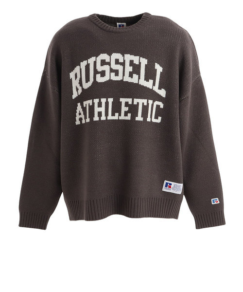 ラッセル（RUSSELL）KNIT CREW COLLEGE セーター RBM22F0009 GRY