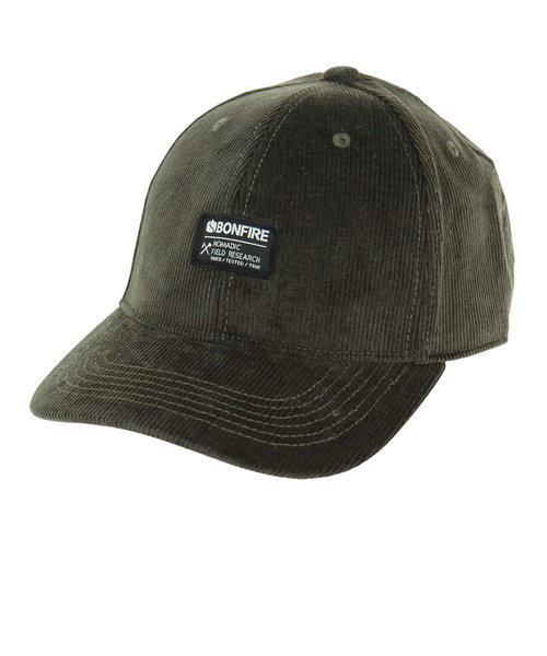 ボンファイア（Bonfire）コーデュロイプレーンキャップ 20BNF2FST2264 OLIVE 帽子