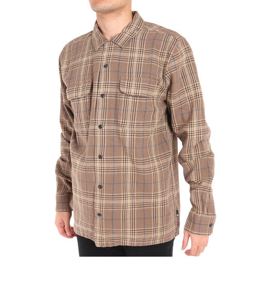 ボルコム（Volcom）SKATE VITALS GRANT TAYLOR LONG SLEEVE SHIRT DARK KHAKI 22 A0512200 …