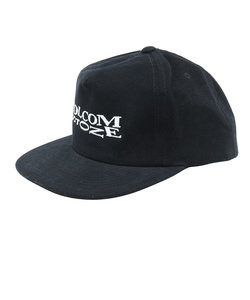 ボルコム（Volcom）SKATE VITALS ADJUSTABLE HAT BLACK 22 D5532202 BLK