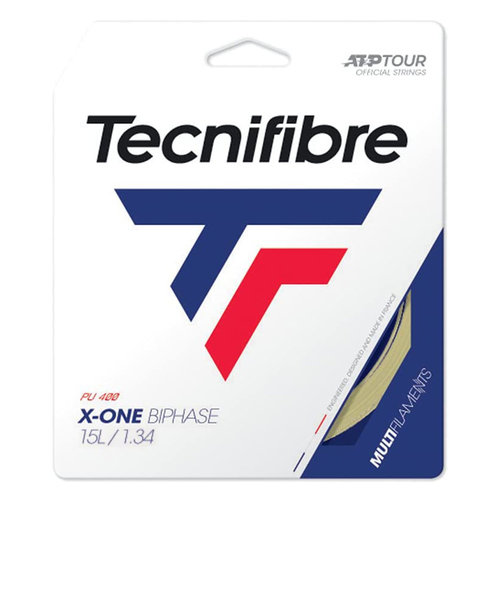 テクニファイバー（Technifibre）硬式テニスストリング X-ONE1.34 TFG203NA34