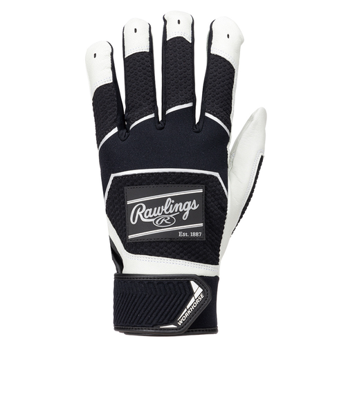 NIKE MVP ELITE ネイビー Lサイズ バッティンググローブ ローリングス