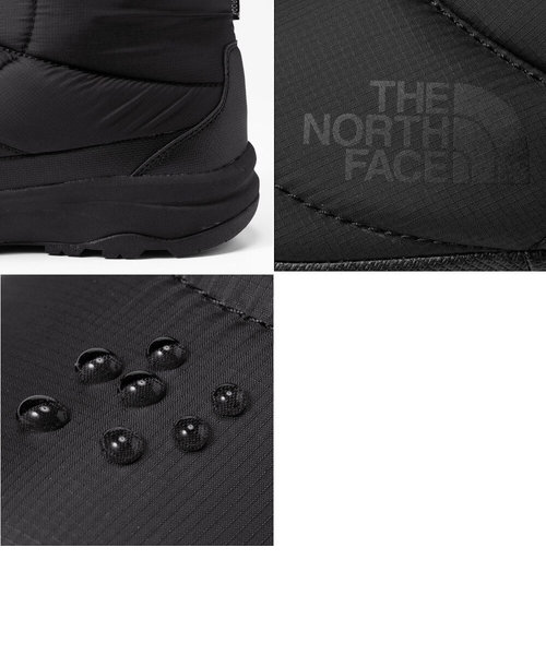 ノースフェイス（THE NORTH FACE）ブーツ 黒 メンズ ヌプシ ブーティ