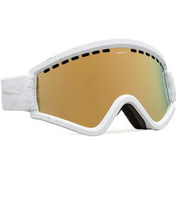 エレクトリック（ELECTRIC）ゴーグル スキー スノーボード スノボ 眼鏡対応 23 EGV マットスペホワイト EGVSW GOLD 