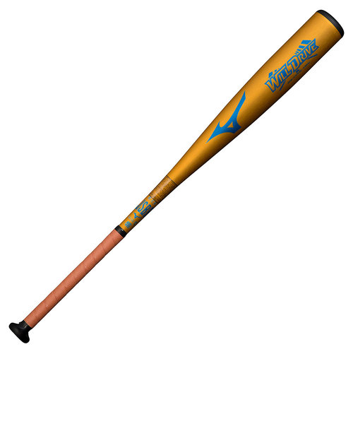 ミズノ（MIZUNO）軟式用バット 野球 一般 ウィルドライブ ブルー 83cm/平均560g 1CJMR16183 50