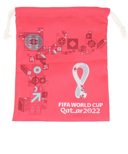 その他ブランド（OTHER BRAND）FIFA カタールワールドカップ 2022 ミニ巾着 MOSAIC RED FWCQ040 バッグ