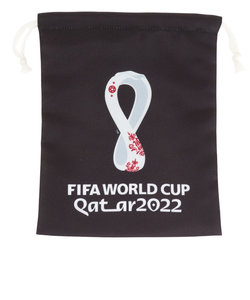その他ブランド（OTHER BRAND）FIFA カタールワールドカップ 2022 ミニ巾着 EMBLEM BLK FWCQ042 バッグ