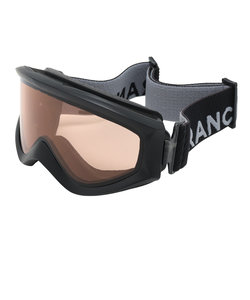 トランス（TRANCE）ジュニア 子供 ゴーグル スキー スノーボード スノボ ブラック 眼鏡対応 くもり止め GAMMA YOUTH 33TRWGG0007…