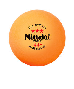 ニッタク（Nittaku）卓球ボール ラージ3スター クリーン 1ダース(12個入) 44ミリ NB-1641 抗菌仕様 公認球 ラージボール
