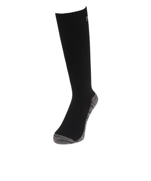 エアボーン（ARBN）靴下 ソックス 切り替え柄 ブラック AB33WC0002 BLK 防寒 保温 抗菌防臭 足首サポート