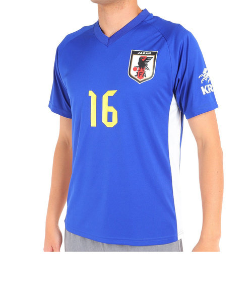 日本サッカー協会（JFA）サッカー 日本代表 プレーヤーズTシャツ Mサイズ 16 冨安健洋 O5-058
