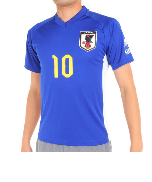 日本サッカー協会（JFA）サッカー 日本代表 プレーヤーズTシャツ Sサイズ 10 南野拓実 O5-087
