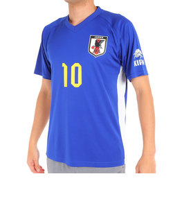 日本サッカー協会（JFA）サッカー 日本代表 プレーヤーズTシャツ Lサイズ 10 南野拓実 O5-089