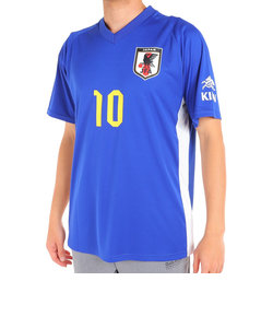 日本サッカー協会（JFA）サッカー 日本代表 プレーヤーズTシャツ XLサイズ 10 南野拓実 O5-090