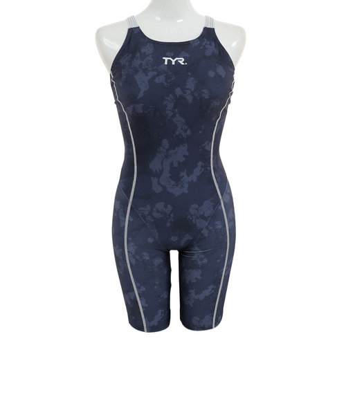 ティア（TYR）フィットネス水着 レディース 水泳 STEALTH ショートジョン SSTEL522 GY