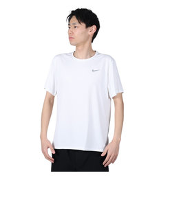 ナイキ（NIKE）Tシャツ 半袖 uv 速乾 ホワイト 白 マイラー 半袖トップ ドライフィット DV9316-100