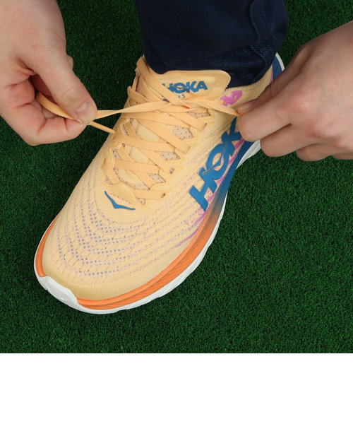 ホカ（HOKA）ランニングシューズ マッハ 5 MACH 5 オレンジ ピンク