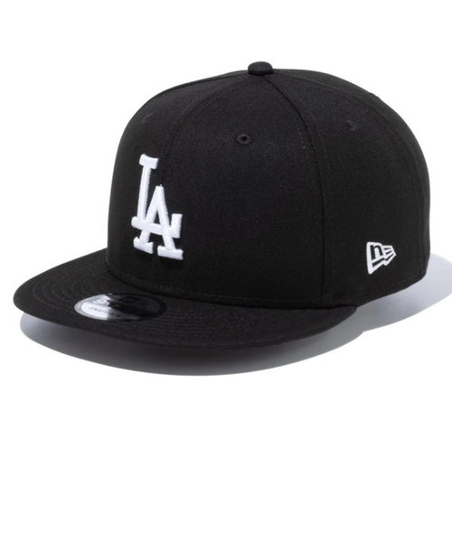 ニューエラ（NEW ERA）9FIFTY ロサンゼルス・ドジャース ブラック × ホワイト 13562103 MLB