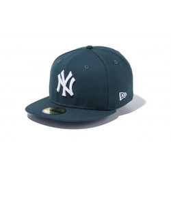 ニューエラ（NEW ERA）59FIFTY ニューヨーク・ヤンキース ダークグリーン×ホワイト 13562239 MLB 帽子