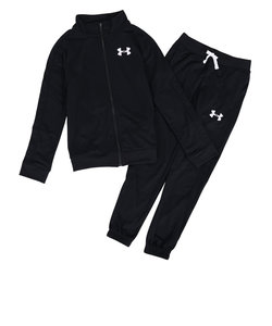 アンダーアーマー（UNDER ARMOUR）ジャージ上下セット 裏起毛 保温速乾 1363290 001 ブラック 黒