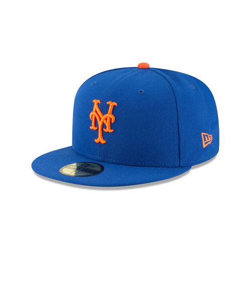 ニューエラ（NEW ERA）59FIFTY MLBオンフィールド ニューヨーク・メッツ ゲーム キャップ 13554988 帽子 吸汗速乾