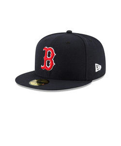 ニューエラ（NEW ERA）59FIFTY MLBオンフィールド ボストン・レッドソックス ゲーム キャップ 13555014 帽子 吸汗速乾