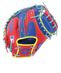 ローリングス（Rawlings）軟式 キャチャーミット 捕手用 キャッチャーミット 野球 一般 HOH MLB COLOR SYNC GR3HM2AC-RY/…