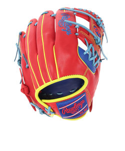 ローリングス（Rawlings）軟式用グラブ 内野手 野球グローブ 一般 HOH MLB COLOR SYNC GR3HMCK4H-RY/SC