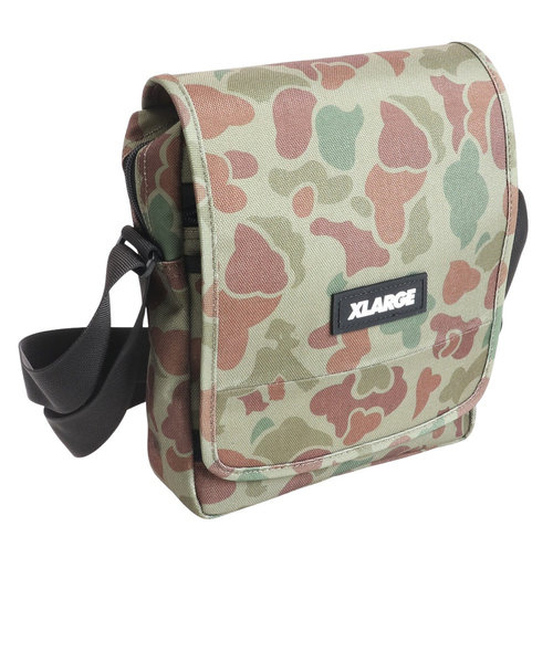 エクストララージ（XLARGE）FLAP SHOULDER BAG 101231053002-CAMO