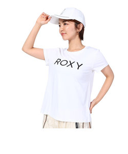 ロキシー（ROXY）水陸両用 速乾 UVカット Tシャツ ONESELF 23SPRST231537WHT
