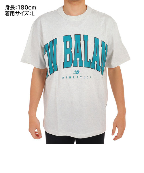 ニューバランス（new balance）Tシャツ メンズ 半袖 Athletics Warped