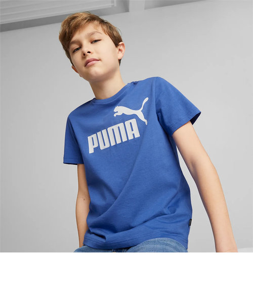 プーマ（PUMA）ジュニア ESS ロゴ Tシャツ 588982 92 BLU | Super