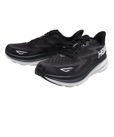 人気品！ HOKA ONEONE クリフトン 6 靴 ランニング ジョギング 黒